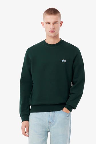 LACOSTE Sweatshirt dunkelgrün