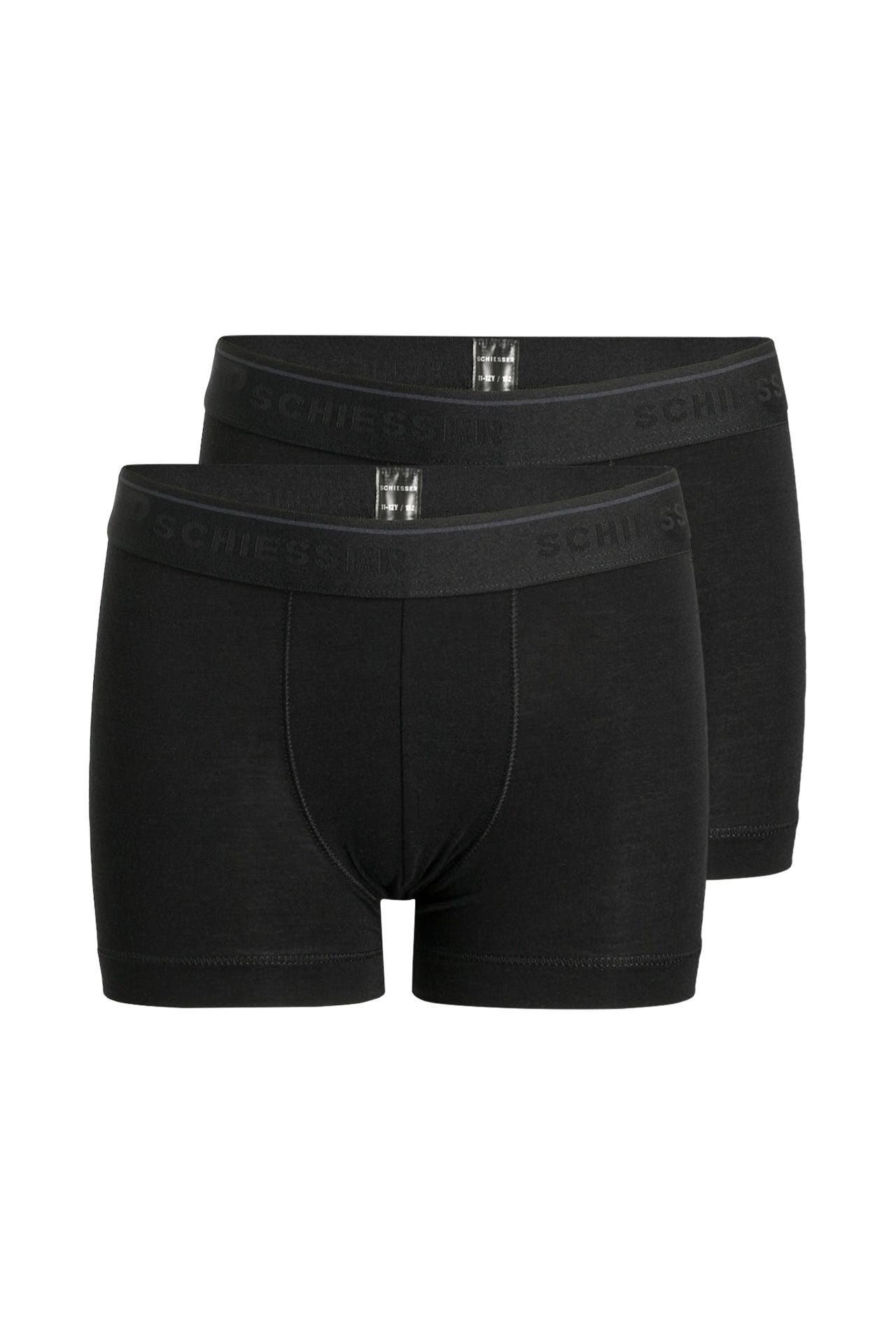 SCHIESSER 2er-Pack Boxer Trunks schwarz, Bild 1