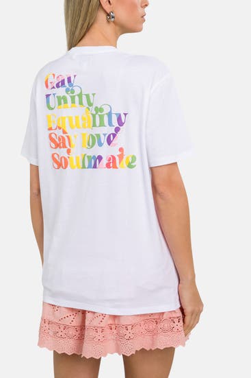 GUESS - T-Shirt weiß