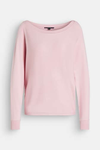 COMMA, Strickpullover rosa