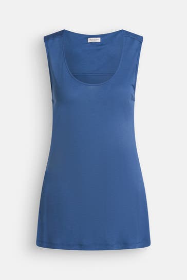 MARC O'POLO Top azurblau
