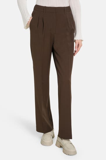 GUESS Business-Hose braun