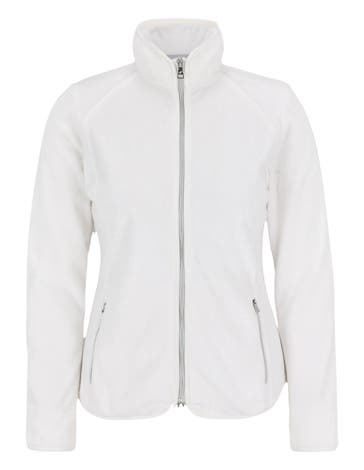 JOY SPORTSWEAR Teddyfleece-Jacke 'Malena' weiß