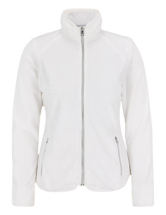 JOY SPORTSWEAR Teddyfleece-Jacke 'Malena' weiß