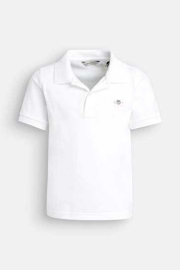 GANT Poloshirt weiß