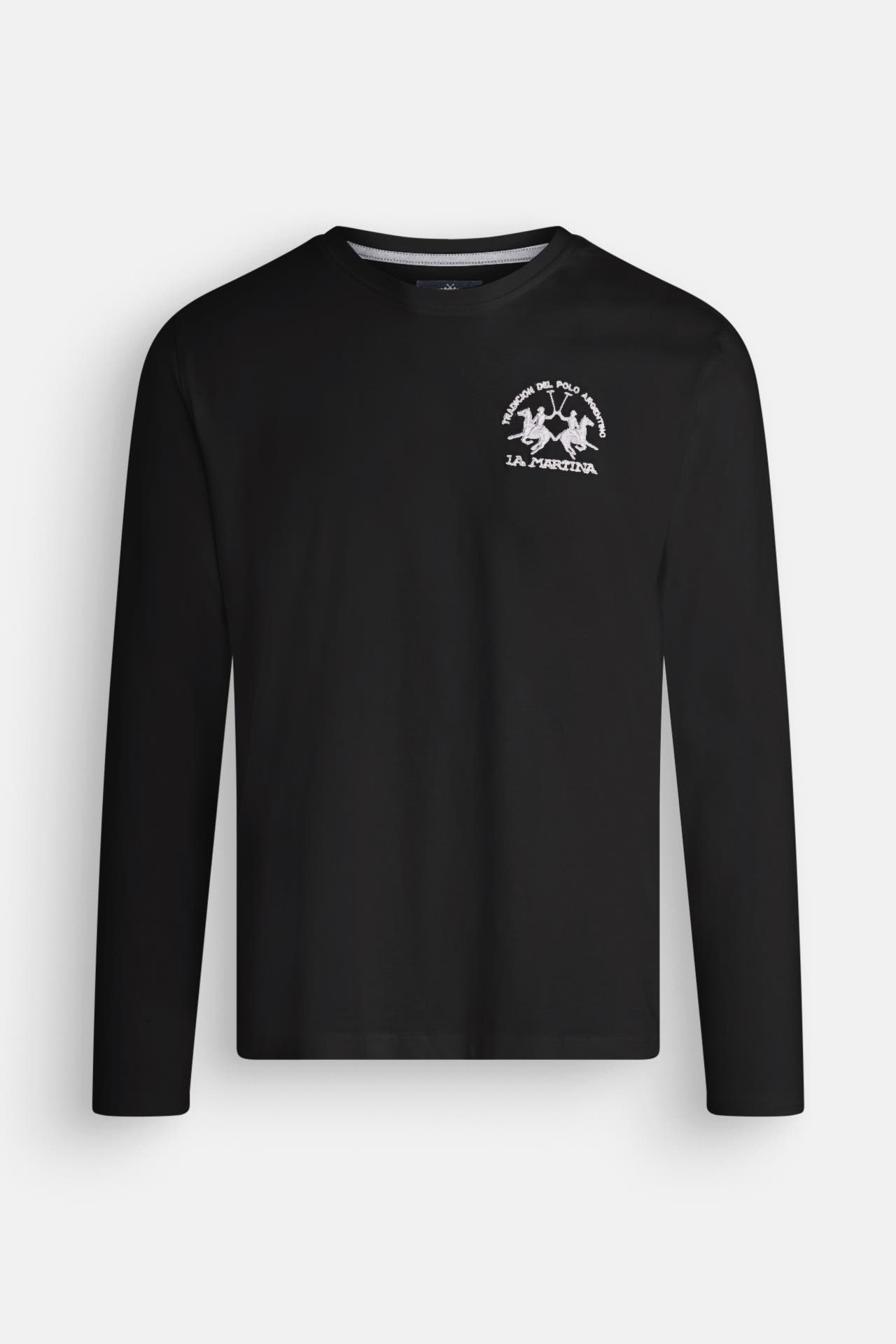 LA MARTINA Longsleeve schwarz, Bild 1