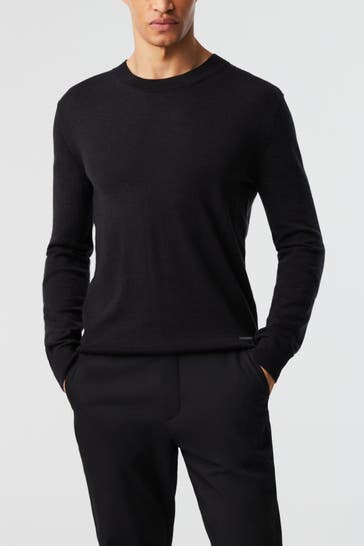 ALPHATAURI Wollmix-Pullover schwarz