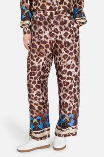 MISS GOODLIFE Stoffhose 'Happy Leo' animal
