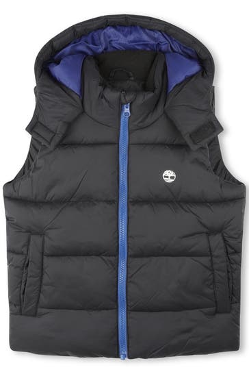 TIMBERLAND Steppweste schwarz