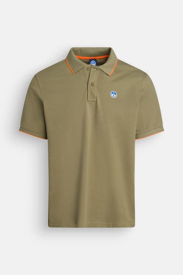 NORTH SAILS Polo-Shirt olive