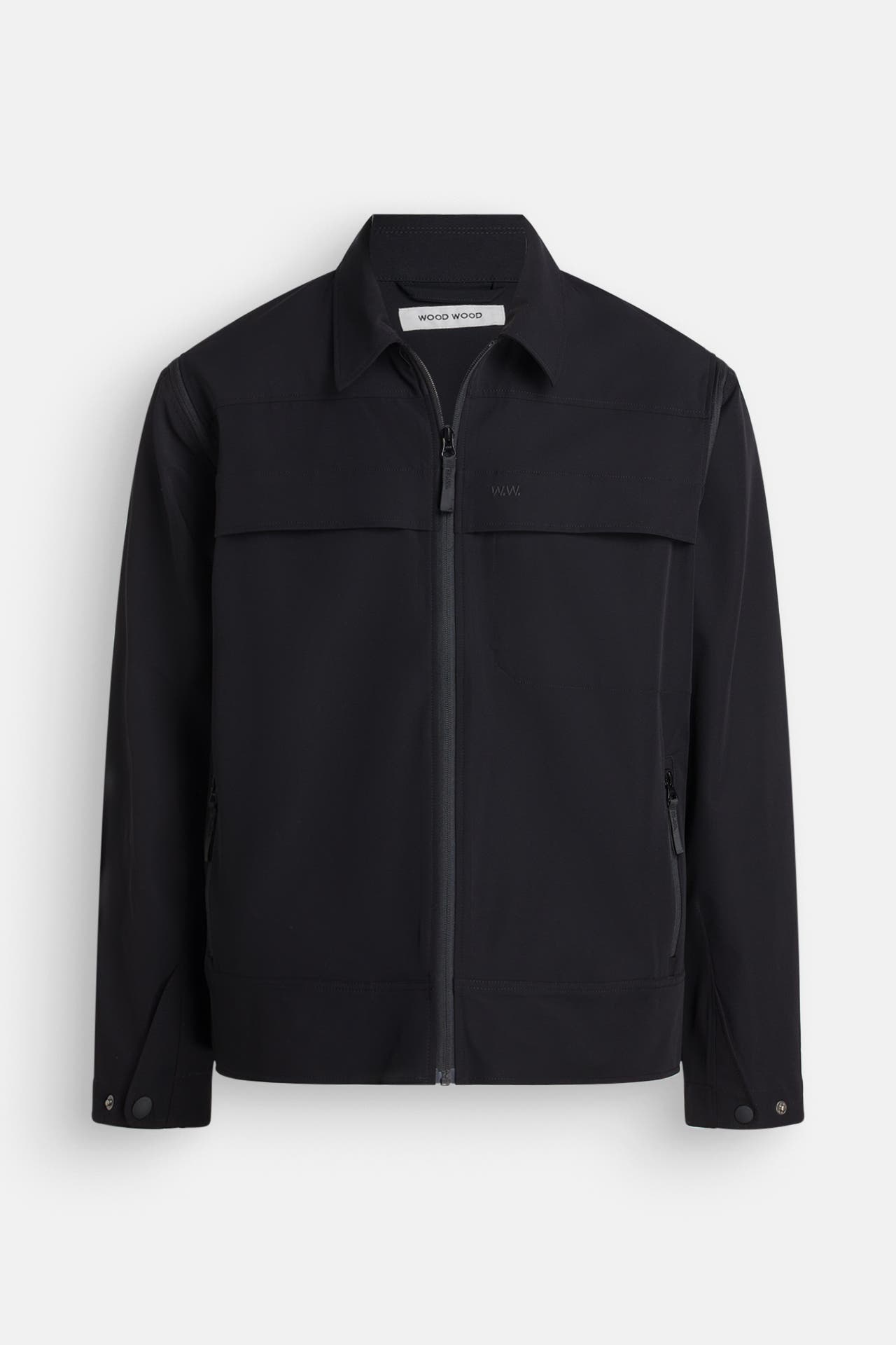 WOOD WOOD Overshirt schwarz, Bild 1
