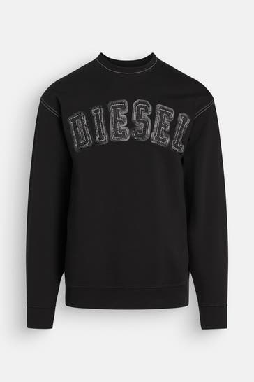 DIESEL Sweatshirt schwarz