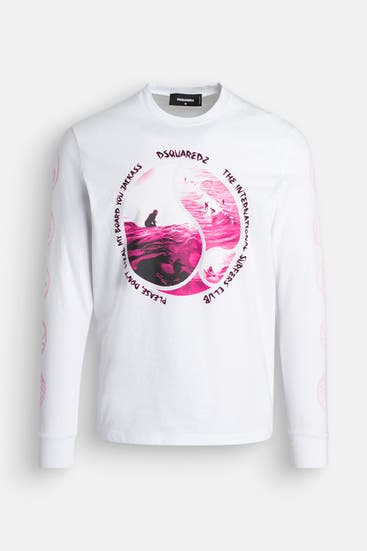 DSQUARED2 - Longsleeve weiß