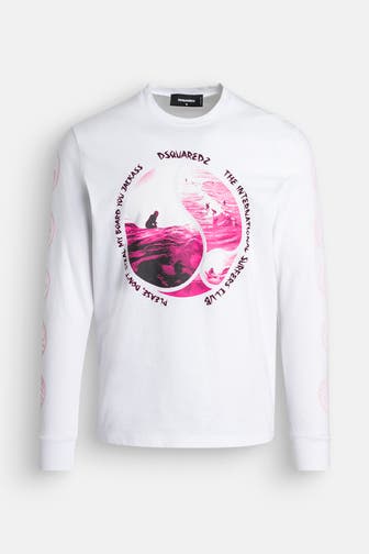 DSQUARED2 Longsleeve weiß