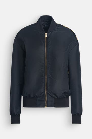 VERSACE Blouson schwarz