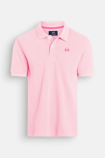 LA MARTINA Polo-Shirt rosa
