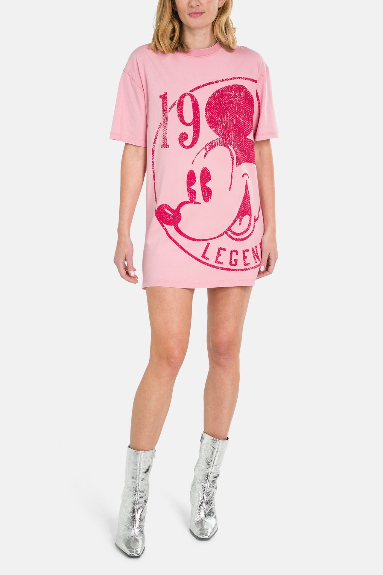 DESIGUAL T-Shirt-Kleid 'Mickey' rosa, Bild 1