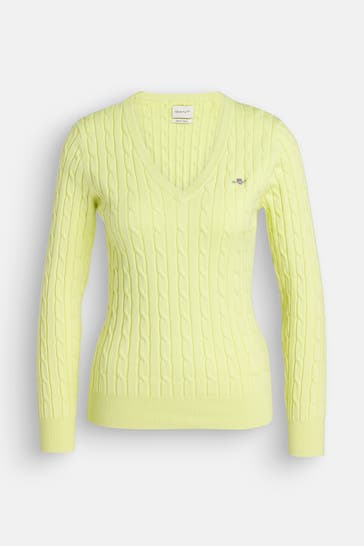 GANT Strickpullover hellgrün