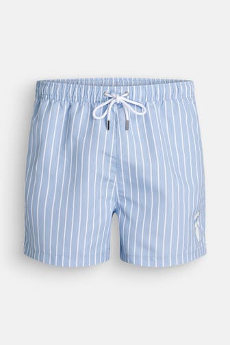 KARL LAGERFELD Badeshorts 'Ikon' gestreift