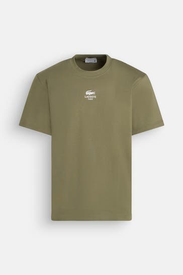 LACOSTE T-Shirt oliv unisex