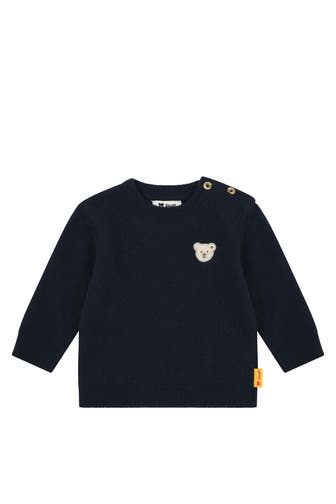 STEIFF Strickpullover dunkelblau