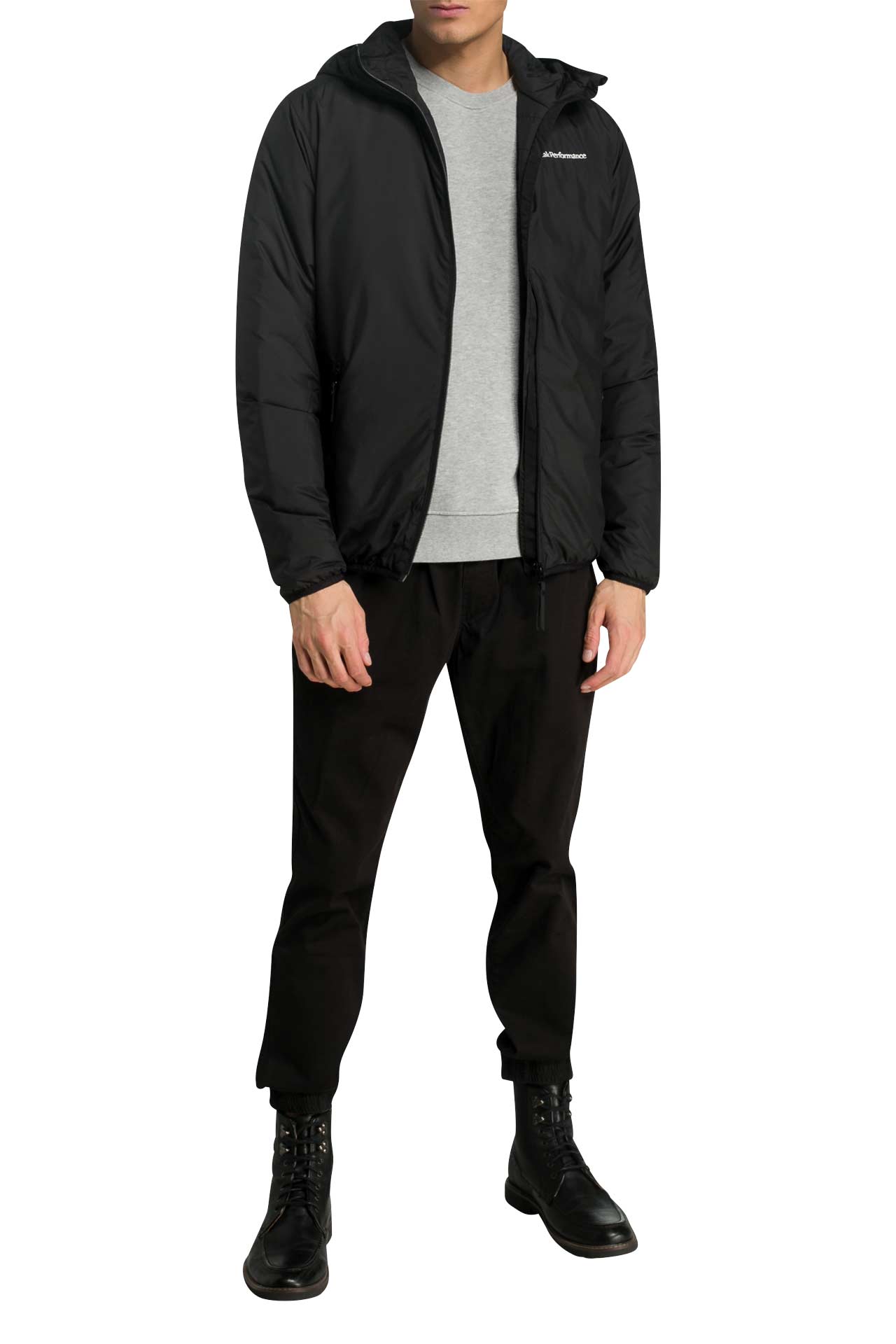 Peak performance krypton hooded jacket store