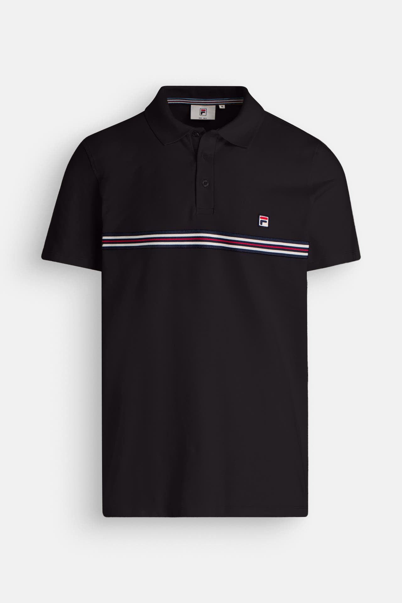 FILA Polo-Shirt 'Diecimo' schwarz, Bild 1