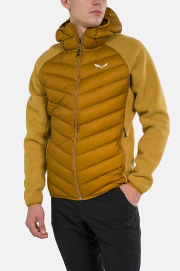 SALEWA Light-Daunenjacke gelbbraun