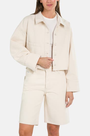 MARC O'POLO DENIM Jeansjacke creme