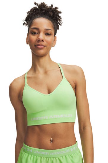 UNDER ARMOUR Sport-Bustier 'Vanish' neongrün
