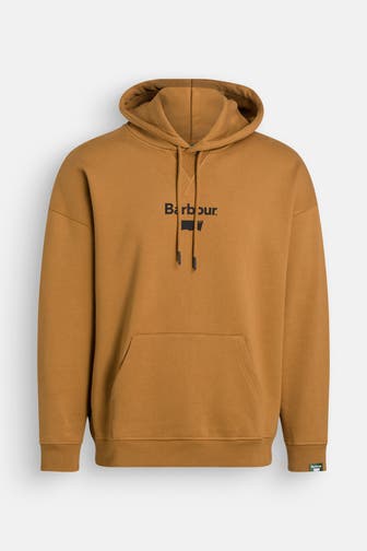 BARBOUR Hoodie camel