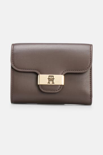 TOMMY HILFIGER Geldbörse taupe