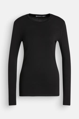SAMSØE & SAMSØE Longsleeve 'Ester' schwarz