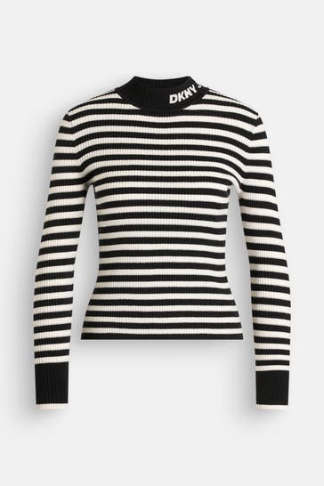 DKNY Strickpullover gestreift