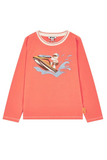 STEIFF Longsleeve 'Persimmon' lachs