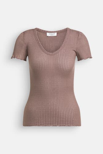 ROSEMUNDE Seidenmix-Shirt 'Belize' taupe