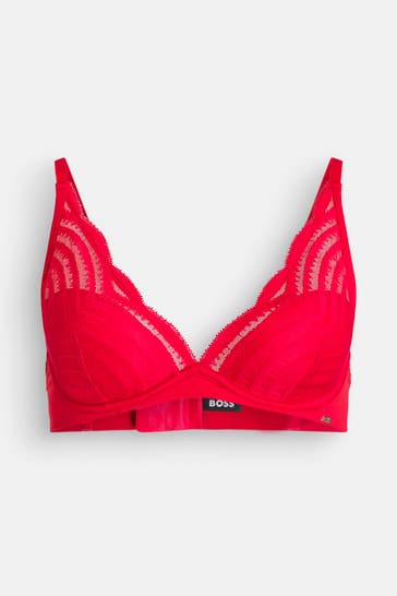 BOSS Bügel-BH 'Wave' rot