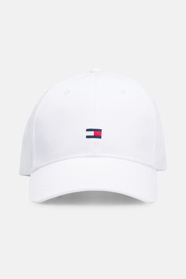 TOMMY HILFIGER Cap weiß
