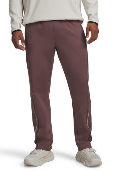 UNDER ARMOUR Taupe tracksuit bottoms