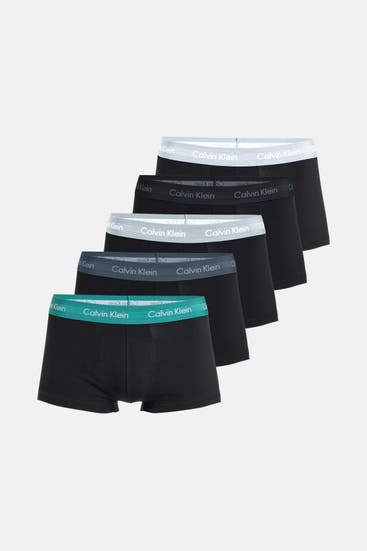 CALVIN KLEIN - 5er-Pack Boxer Trunks schwarz