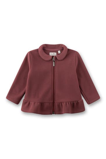 SANETTA Fleecejacke dunkelrosa