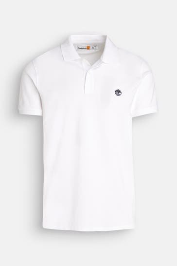 TIMBERLAND Polo-Shirt weiß