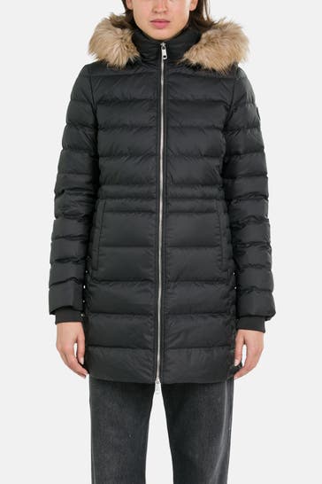 TOMMY HILFIGER Light-Daunenmantel schwarz