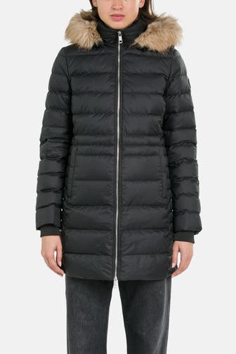 TOMMY HILFIGER Light-Daunenmantel schwarz