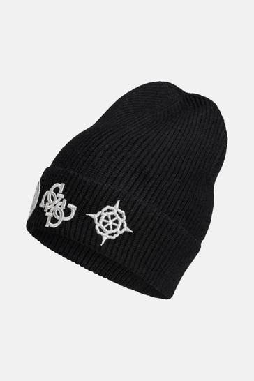 GUESS Beanie schwarz