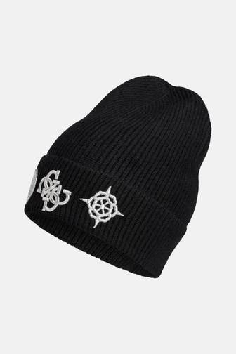 GUESS Beanie schwarz