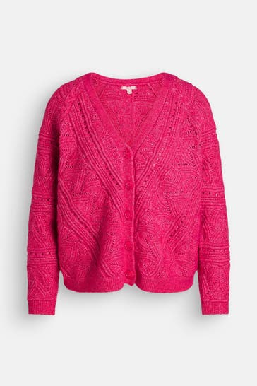GUESS Strickpullover 'Amelia' pink