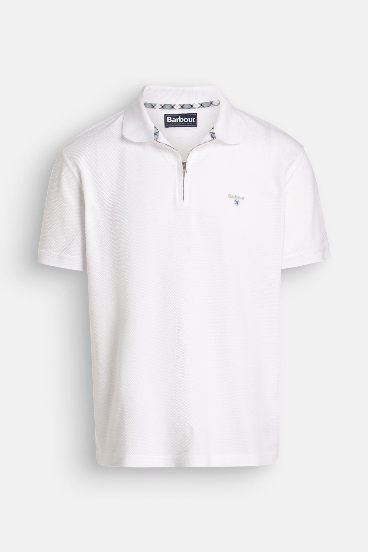 BARBOUR Polo-Shirt weiß, Bild 1
