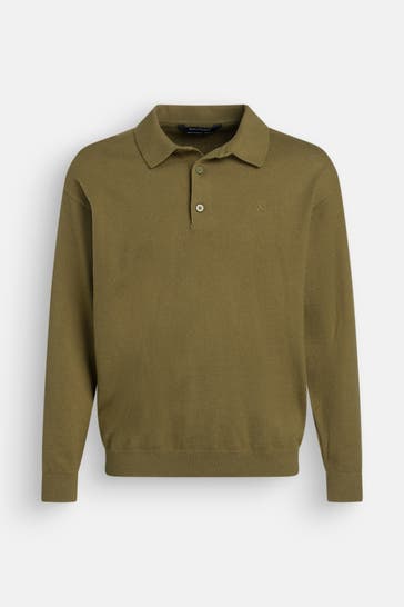 MAYORAL Strick-Polo olivgrün