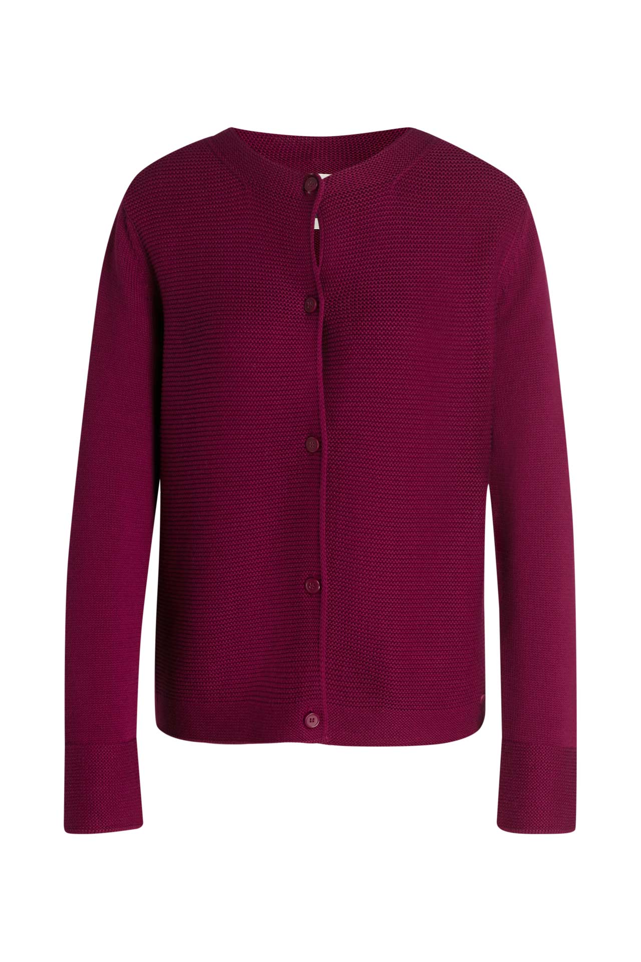 MARC O'POLO Strickjacke weinrot, Bild 1